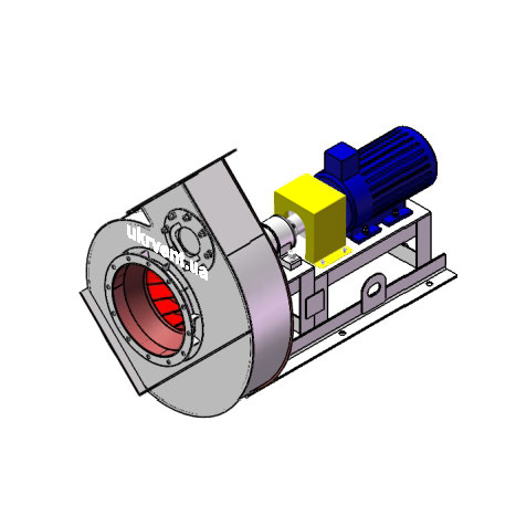 Вентилятор ВДН106-39-5.1 (Dн)-3-Пр135-ВЗпч-AISI430-1081-(з дв.)7,5-3000-80-У2-(без НА)