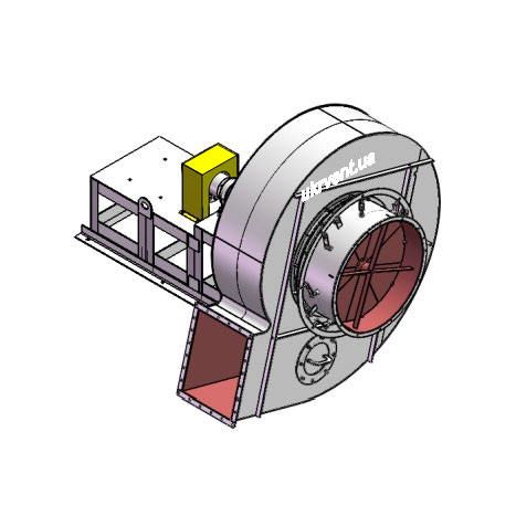 Вентилятор ВДН95-40-13.1 (Dн)-3-Л15-ВЗ-AISI316Ti-АДЧР1081-(без дв.)110-1500-80-У2-(з НА)