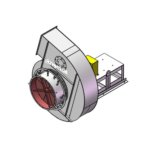 Вентилятор ВДН95-40-13.1 (Dн)-3-Пр165-ВЗ-AISI316Ti-АДЧР1081-(без дв.)110-1500-80-У2-(з НА)