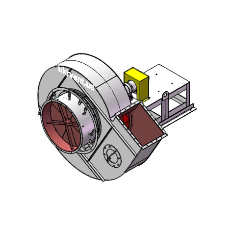 Вентилятор ВДН95-40-13.1 (Dн)-3-Пр60-ВЗ-AISI316Ti-АДЧР1081-(без дв.)110-1500-80-У2-(з НА)