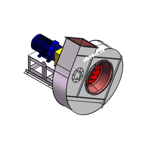 Вентилятор ВДН95-40-13.1 (Dн)-3-Л120-ВЗ-AISI316Ti-1081-(з дв.)110-1500-80-У2-(без НА)