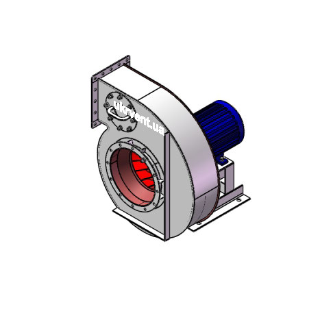 Вентилятор ВДН95-40-5.1 (Dн)-1-Пр180-ВЗ-AISI430-1081-(з дв.)5,5-1500-80-У2-(без НА)