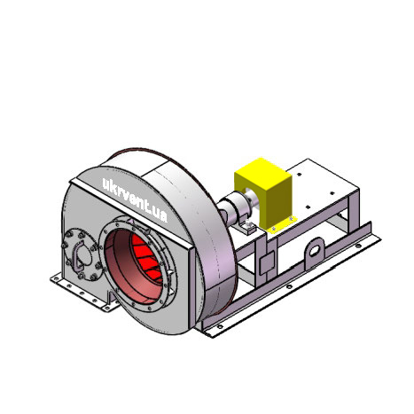 Вентилятор ВДН95-40-5.1 (Dн)-3-Пр270-ВЗпч-AISI304-1081-(без дв.)5,5-1500-80-У2-(без НА)