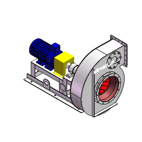 Вентилятор ВДН95-40-5.1 (Dн)-3-Л180-ОН-AISI430-1081-(з дв.)5,5-1500-80-У2-(без НА)