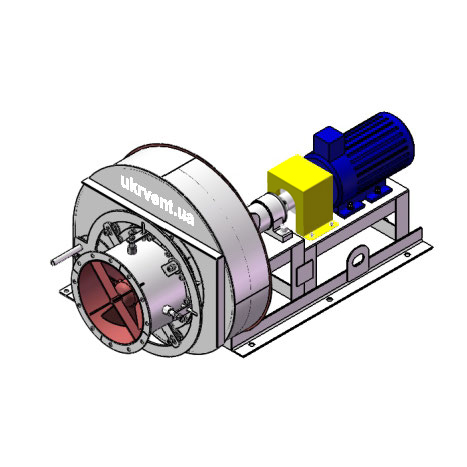 Вентилятор ВДН95-40-5.1 (Dн)-3-Пр270-ВЗпч-AISI430-1081-(з дв.)5,5-1500-80-У2-(з НА)