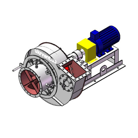 Вентилятор ВДН95-40-5.1 (Dн)-3-Пр75-ВЗ-ст3-1081-(з дв.)5,5-1500-80-У2-(з НА)