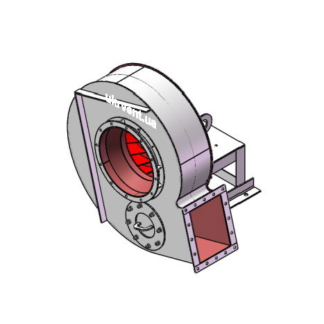 Вентилятор ВДН95-40-6,3.1 (Dн)-1-Пр15-ВЗ-AISI304-1081-(без дв.)5,5-1500-80-У2-(без НА)