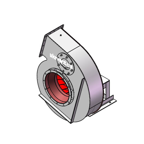 Вентилятор ВДН95-40-6,3.1 (Dн)-1-Пр165-ВЗ-AISI316Ti-1081-(без дв.)5,5-1500-80-У2-(без НА)