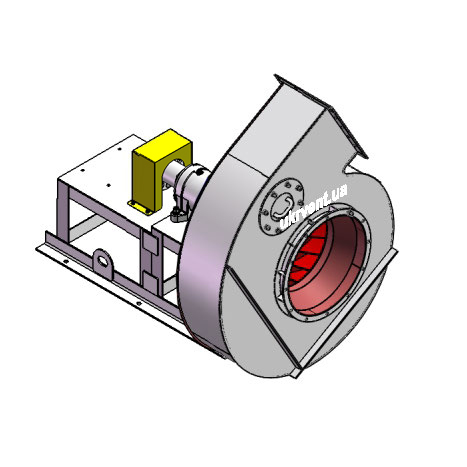 Вентилятор ВДН95-40-8.1 (Dн)-3-Л150-ОН-ст3-1081-(без дв.)11-1500-80-У2-(без НА)