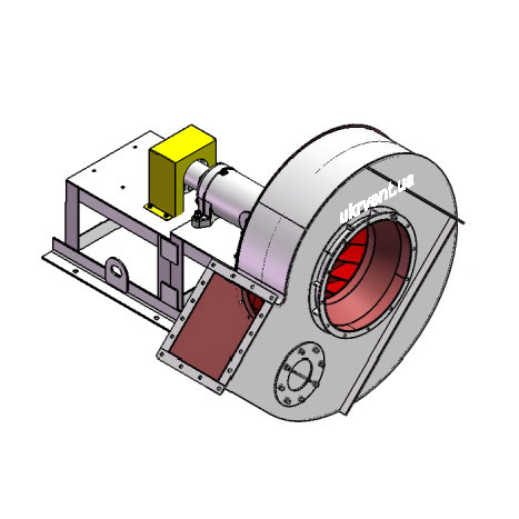 Вентилятор ВДН95-40-8.1 (Dн)-3-Л45-ОН-ст3-1081-(без дв.)11-1500-80-У2-(без НА)