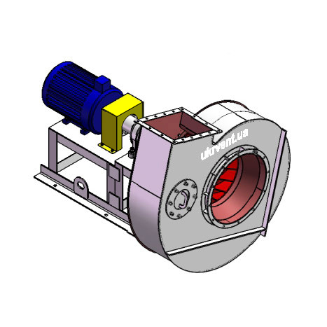 Вентилятор ВДН95-40-8.1 (Dн)-3-Л105-ОН-ст3-1081-(з дв.)7,5-1500-80-У2-(без НА)