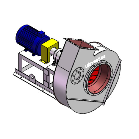 Вентилятор ВДН95-40-8.1 (Dн)-3-Л120-ОН-ст3-1081-(з дв.)7,5-1500-80-У2-(без НА)