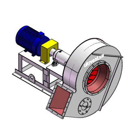 Вентилятор ВДН95-40-8.1 (Dн)-3-Л30-ОН-ст3-1081-(з дв.)7,5-1500-80-У2-(без НА)