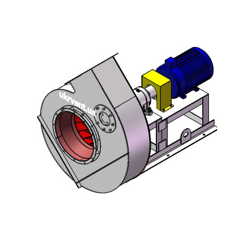 Вентилятор ВДН95-40-8.1 (Dн)-3-Пр135-ОН-ст3-1081-(з дв.)7,5-1500-80-У2-(без НА)