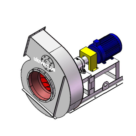 Вентилятор ВДН95-40-8.1 (Dн)-3-Пр165-ОН-ст3-1081-(з дв.)7,5-1500-80-У2-(без НА)