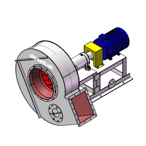 Вентилятор ВДН95-40-8.1 (Dн)-3-Пр30-ОН-ст3-1081-(з дв.)7,5-1500-80-У2-(без НА)