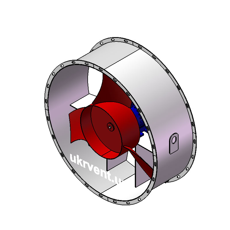 Вентилятор ВО-06-300-10/3-бо-Пр-1-ОН-ст3-1081-(з дв.)1,5-750-80-У2