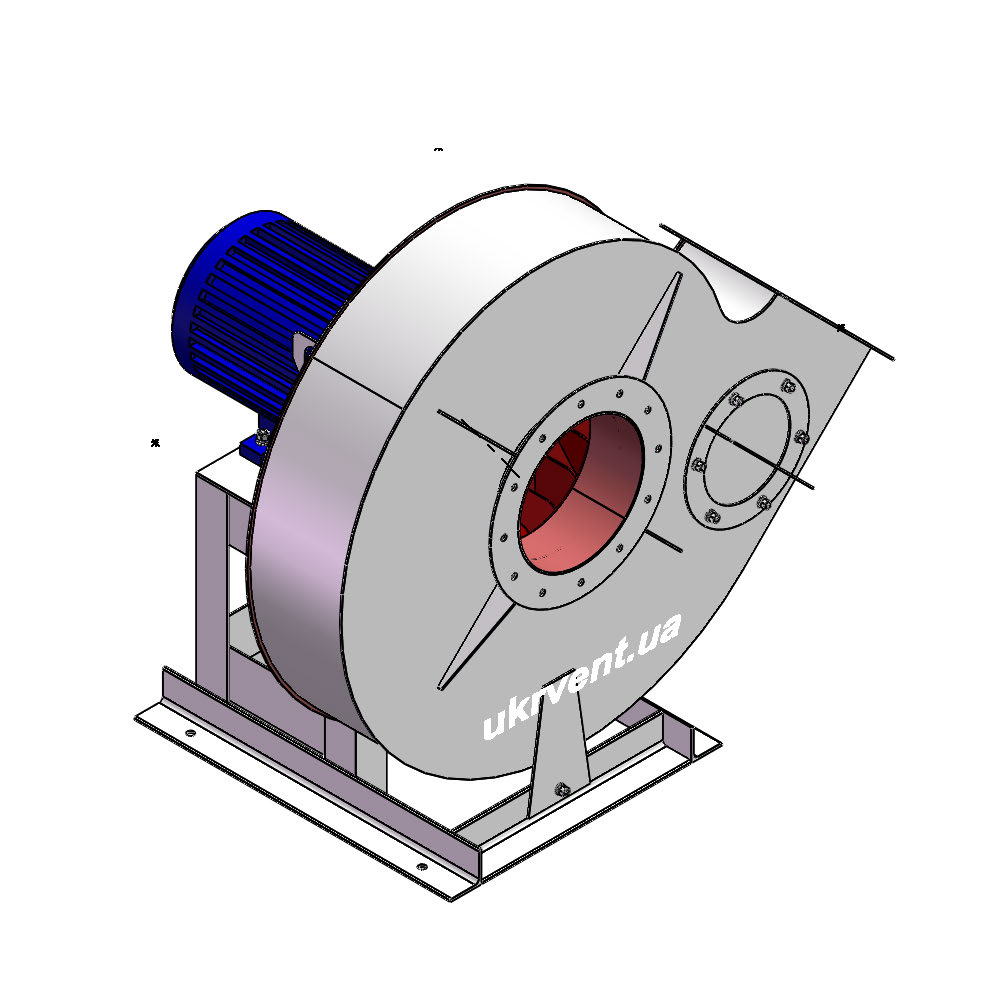 Вентилятор ВР-130-19-10.4 (1,05Dн)-1-Л315-ВЗ-ст3-АДЧР1081-(з дв.)30-1500-1475-200-У2