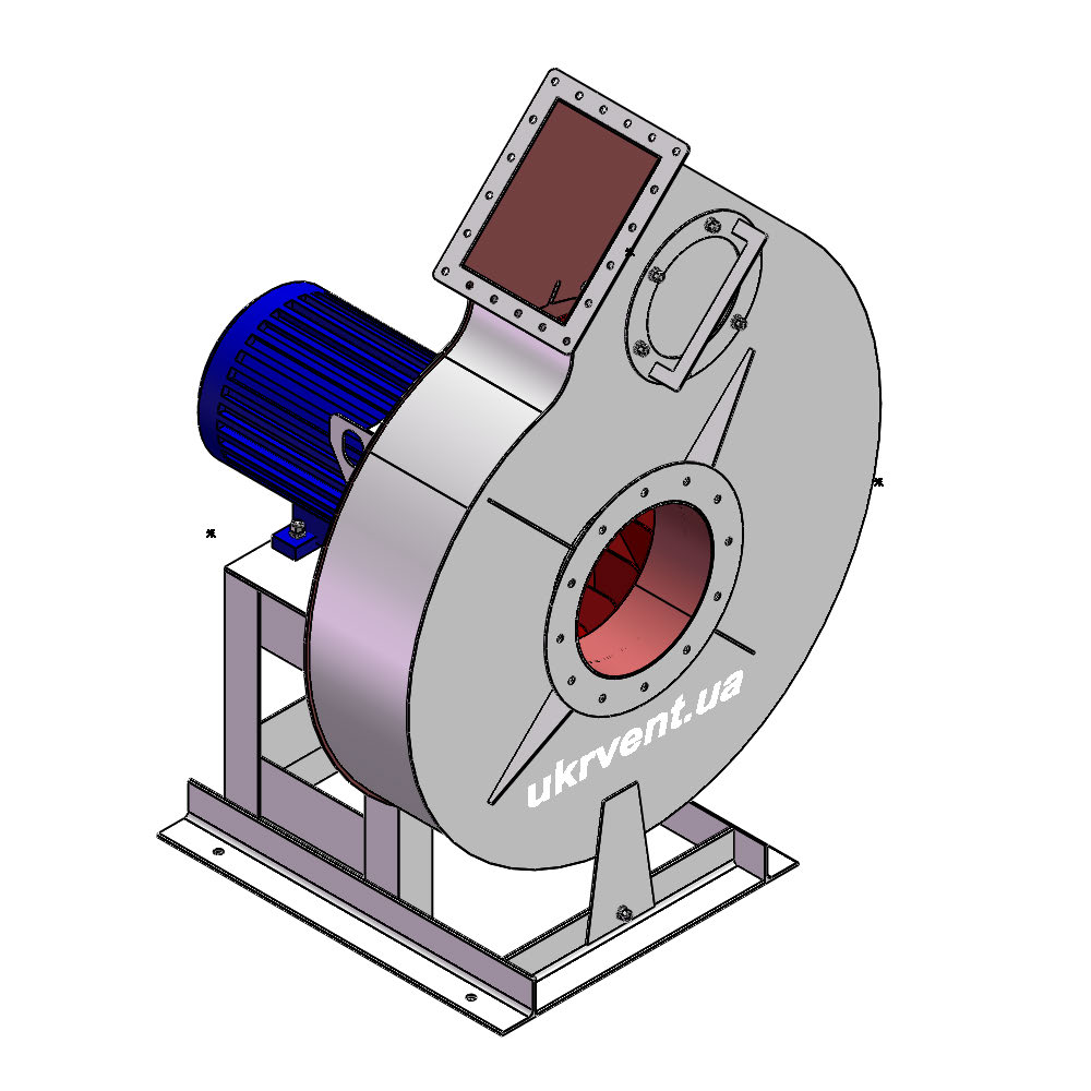 Вентилятор ВР-130-19-10.4 (1,05Dн)-1-Л45-ВЗ-ст3-АДЧР1081-(з дв.)30-1500-1475-200-У2