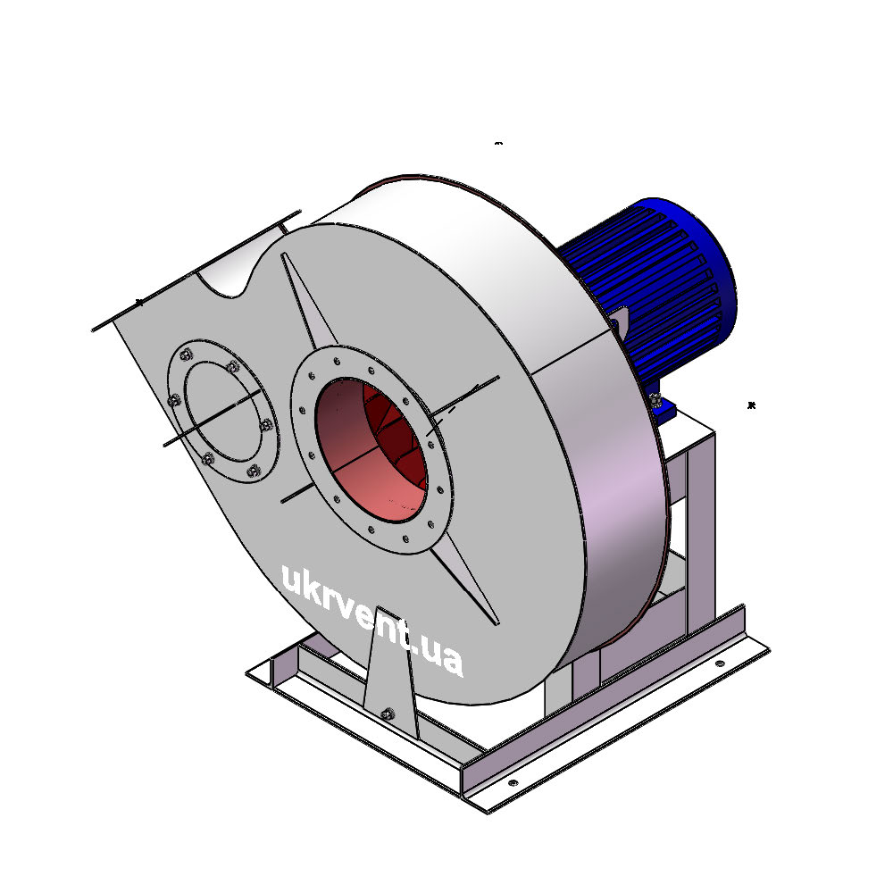 Вентилятор ВР-130-19-10.3 (0,95Dн)-1-Пр315-ВЗ-ст3-АДЧР1081-(з дв.)30-1500-1460-200-У2
