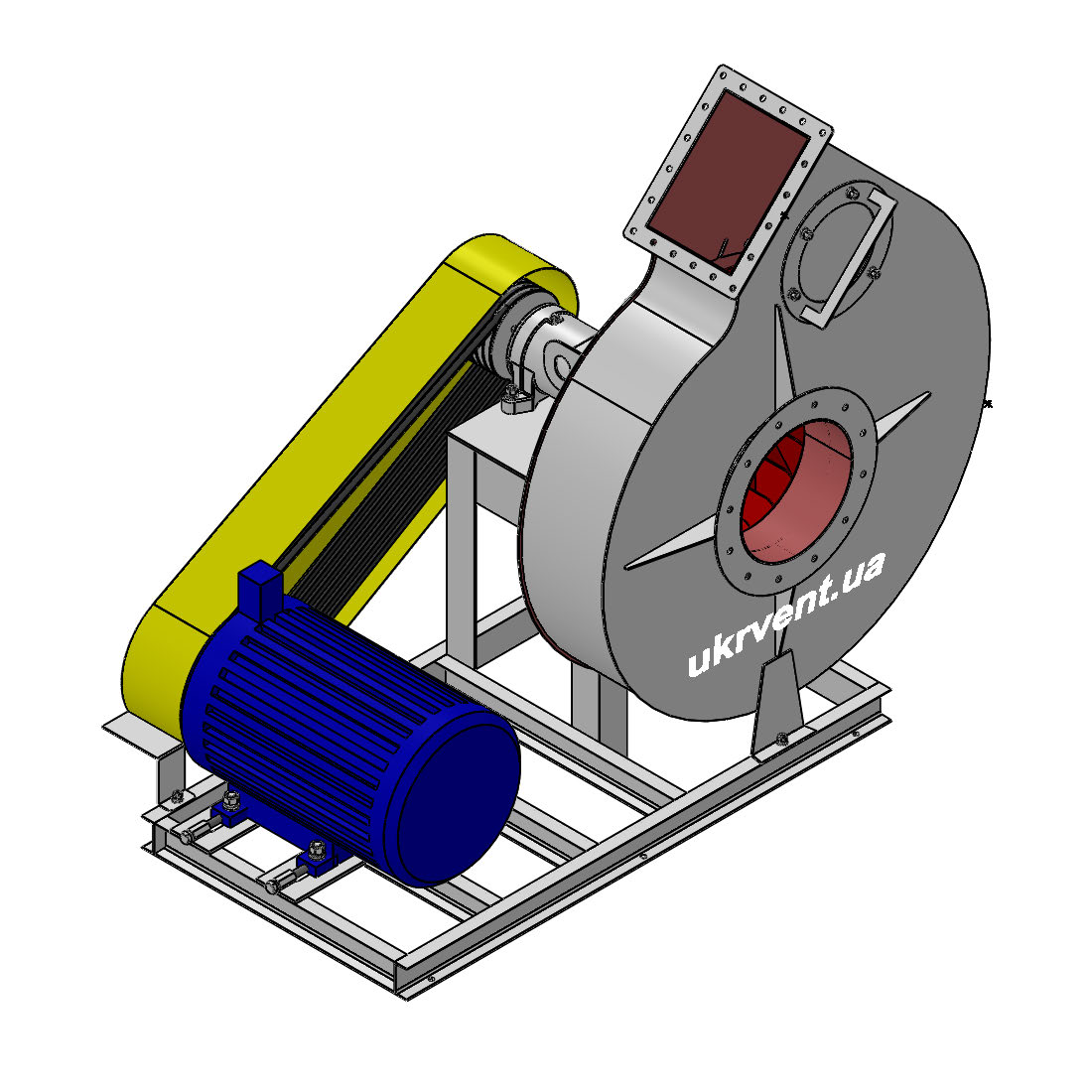 Вентилятор ВР-130-19-10.1 (Dн)-5-Л45-ВЗпч-ст3-1081-(з дв.)45-1500-1700-200-У2