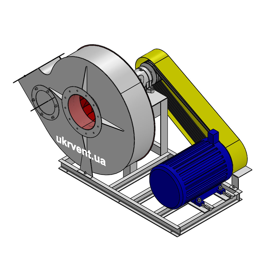 Вентилятор ВР-130-19-10.1 (Dн)-5-Пр315-ВЗ-ст3-1081-(з дв.)37-1500-1400-200-У2