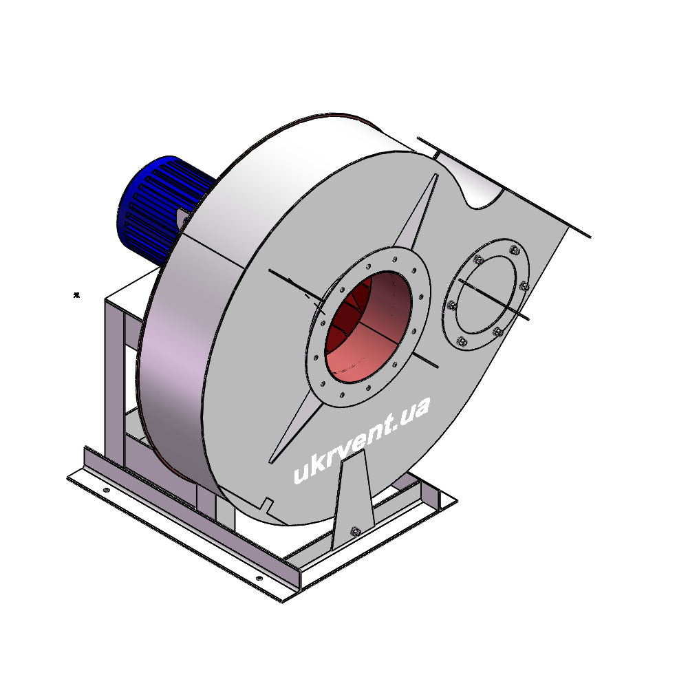 Вентилятор ВР-130-19-11,2.5 (1,1Dн)-1-Л315-ВЗ-ст3-1081-(з дв.)22-1000-975-200-У2