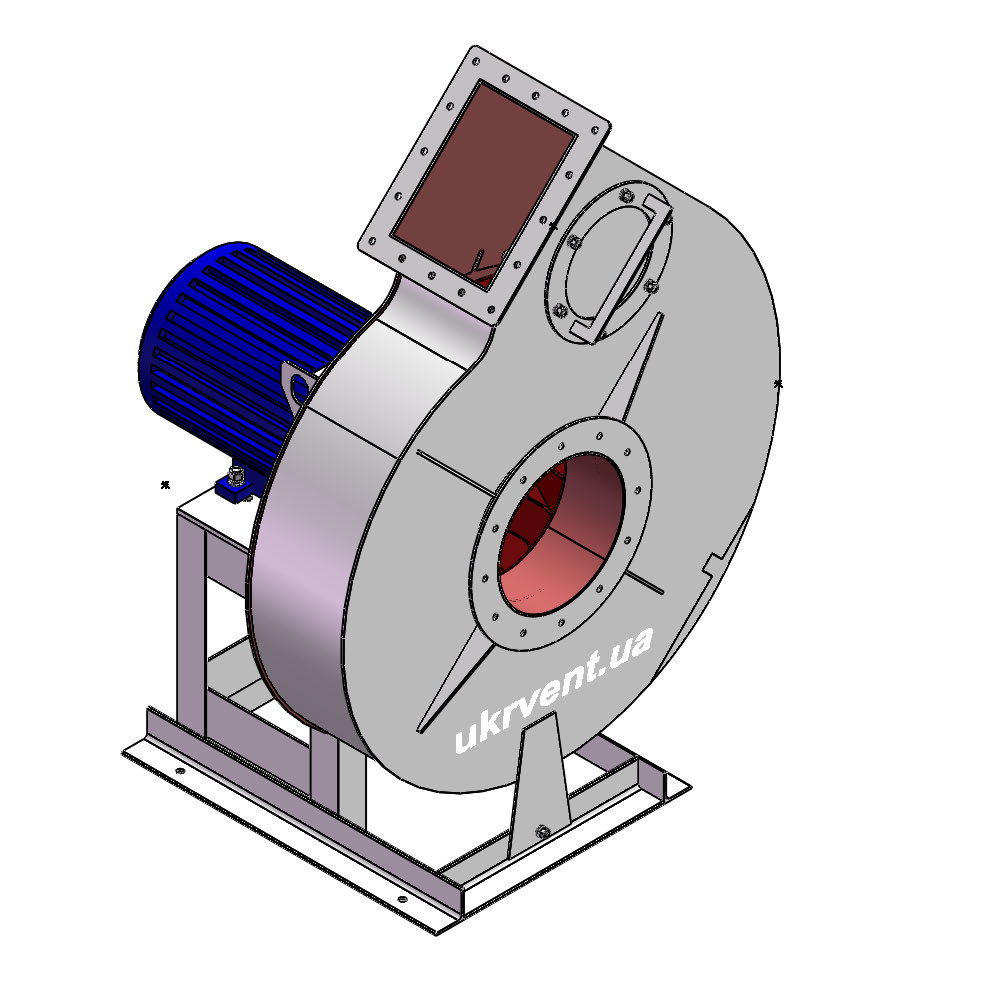 Вентилятор ВР-130-19-11,2.1 (Dн)-1-Л45-ВЗпч-ст3-1081-(з дв.)55-1500-1470-80-У2
