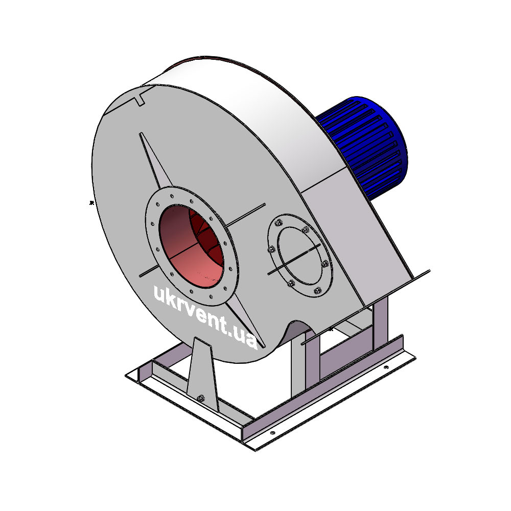Вентилятор ВР-130-19-11,2.3 (0,95Dн)-1-Пр135-ВЗ-ст3-1081-(з дв.)55-1500-1475-200-У2