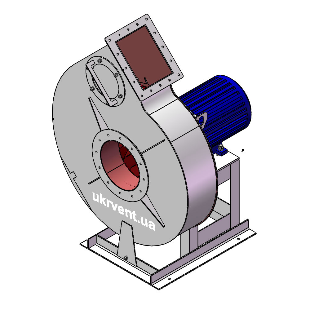 Вентилятор ВР-130-19-11,2.1 (Dн)-1-Пр45-ВЗ-ст3-1081-(з дв.)45-1500-1470-80-У2