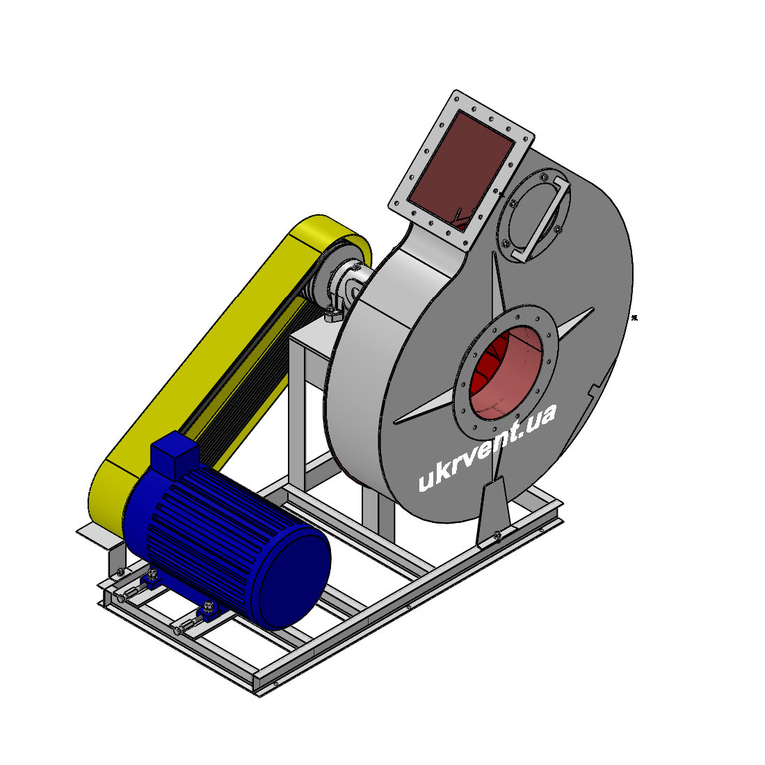 Вентилятор ВР-130-19-11,2.1 (Dн)-5-Л45-ВЗ-ст3-1081-(з дв.)55-1500-1400-80-У2