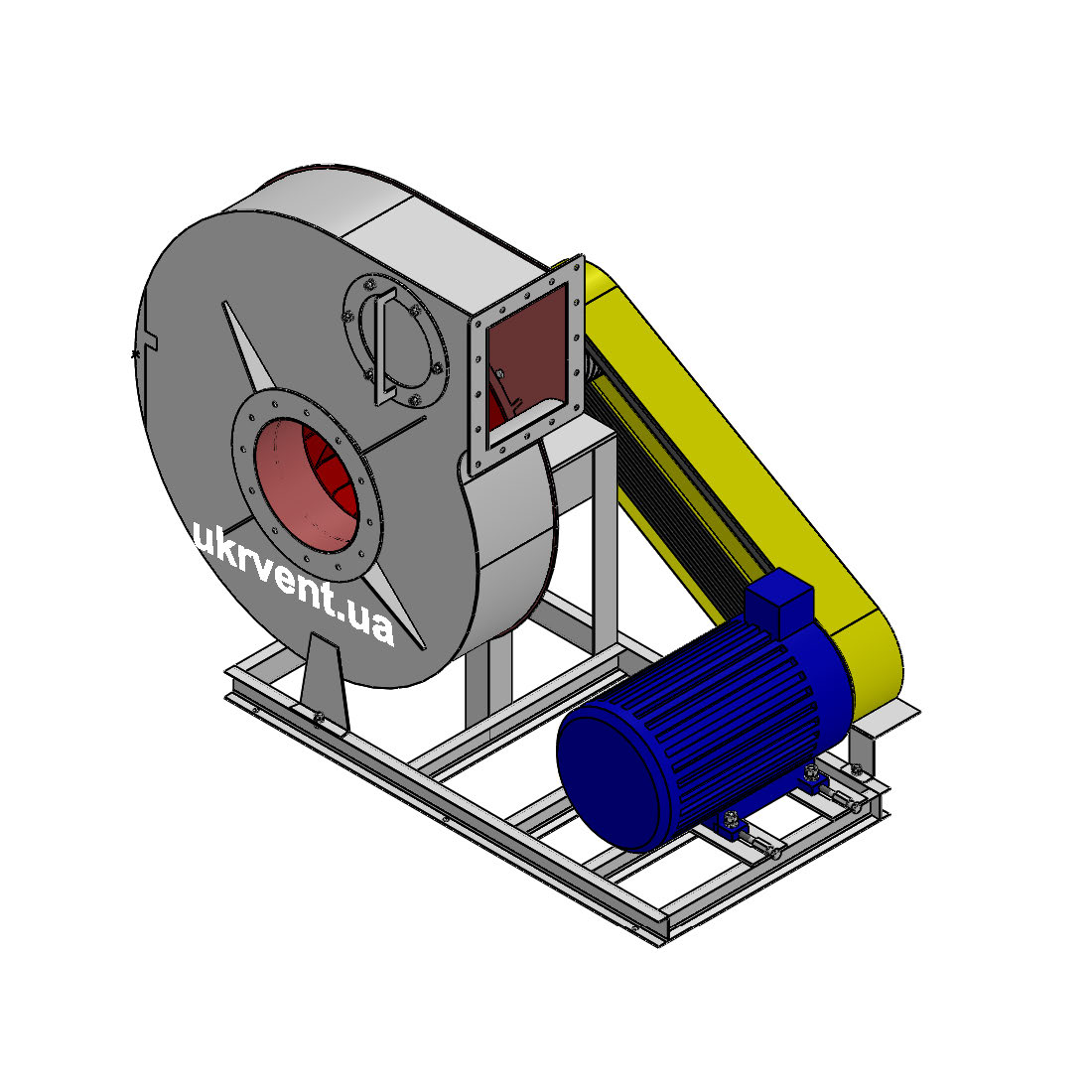 Вентилятор ВР-130-19-11,2.1 (Dн)-5-Пр90-ВЗ-ст3-1081-(з дв.)45-1500-1300-200-У2