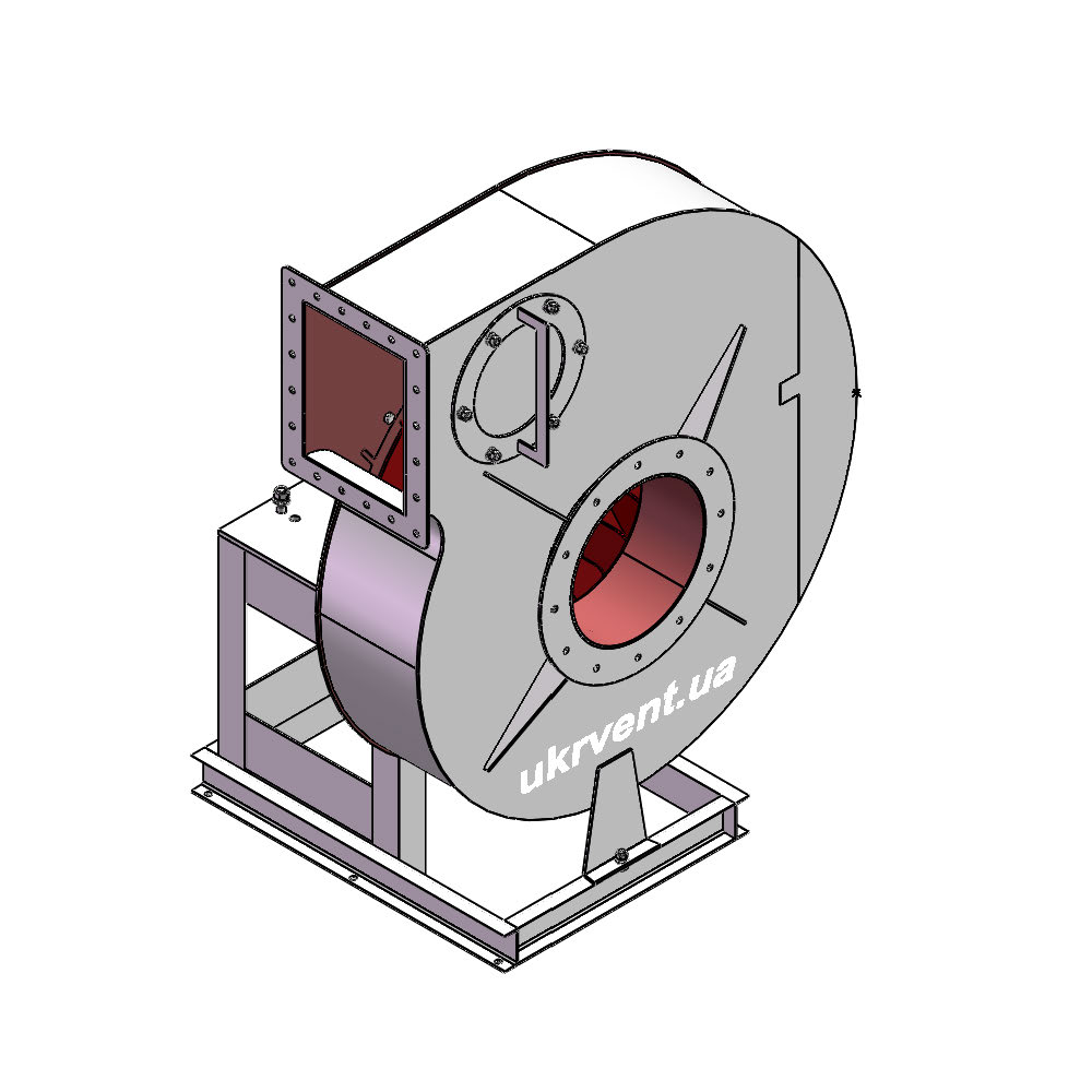 Вентилятор ВР-130-19-12,5.5 (1,1Dн)-1-Л90-ВЗпч-ст3-1081-(без дв.)45-1000-986-200-У2