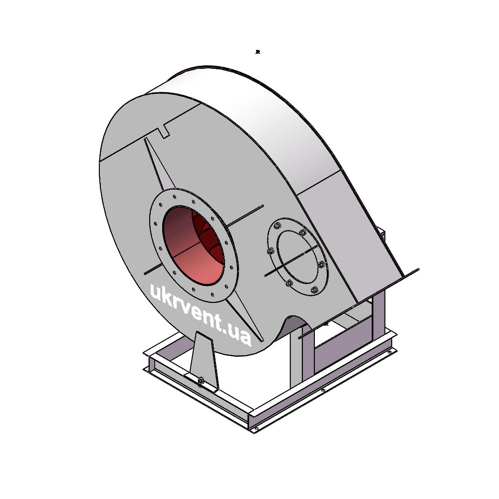 Вентилятор ВР-130-19-12,5.5 (1,1Dн)-1-Пр135-ВЗ-ст3-1081-(без дв.)45-1000-986-200-У2