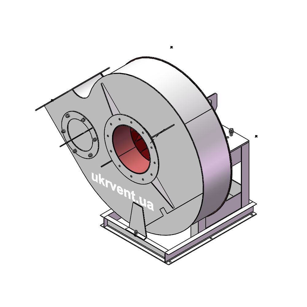 Вентилятор ВР-130-19-12,5.1 (Dн)-1-Пр315-ВЗ-ст3-1081-(без дв.)132-1500-1484-200-У2
