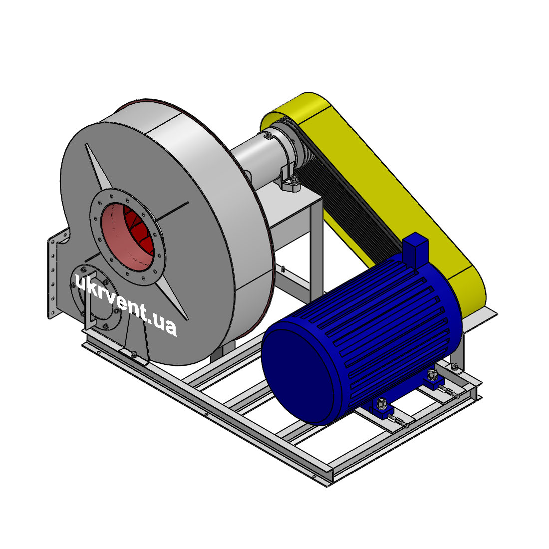 Вентилятор ВР-130-19-8.1 (Dн)-5-Пр270-ВЗ-ст3-1081-(з дв.)55-3000-2600-80-У2