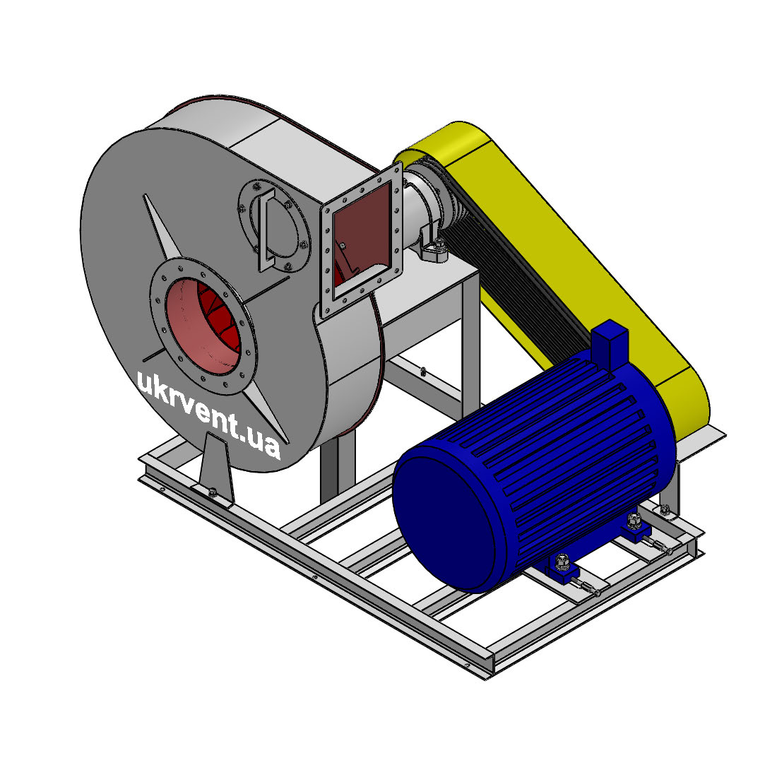 Вентилятор ВР-130-19-8.1 (Dн)-5-Пр90-ВЗ-ст3-1081-(з дв.)37-3000-2300-200-У2