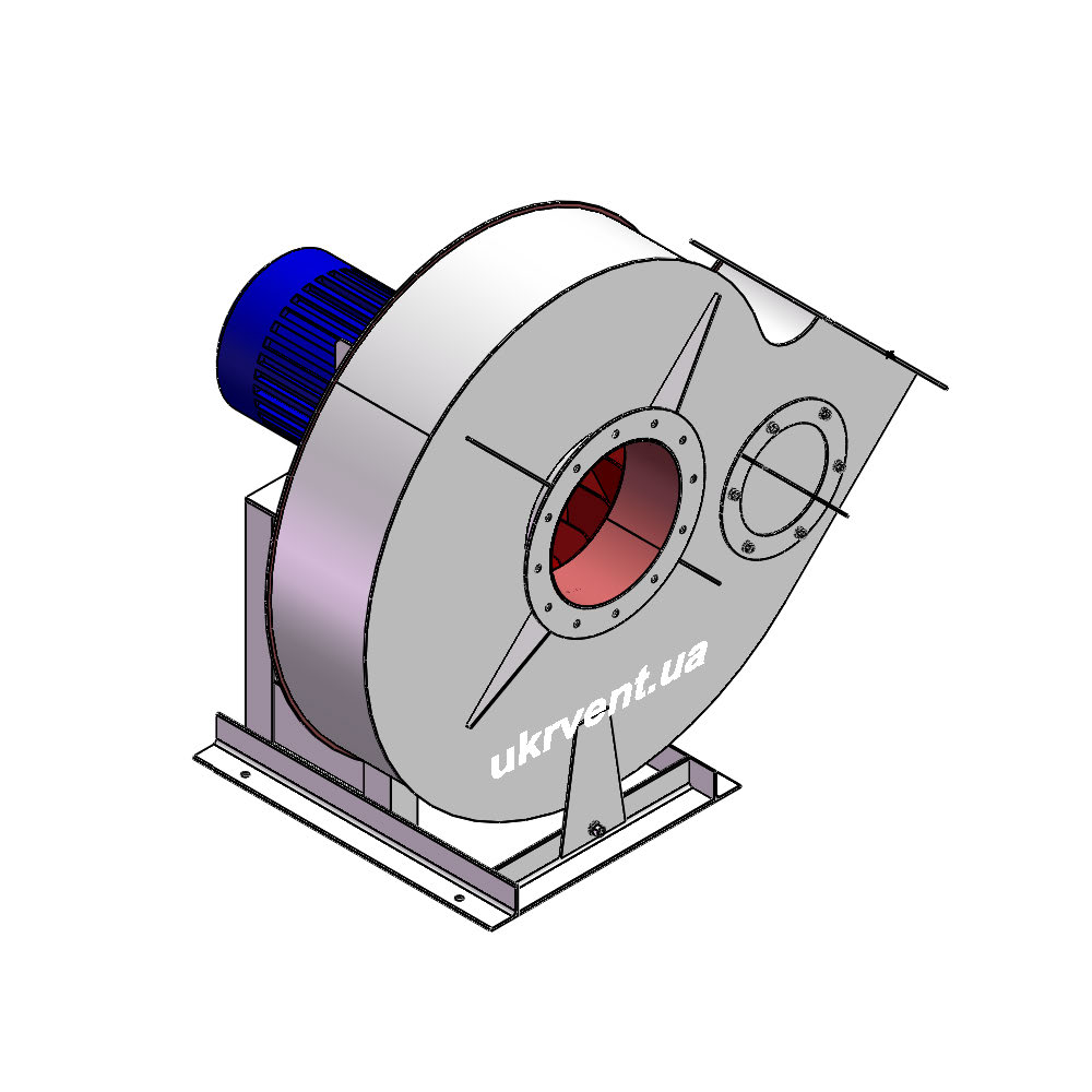 Вентилятор ВР-130-19-9.4 (1,05Dн)-1-Л315-ВЗ-ст3-АДЧР1081-(з дв.)30-1500-1460-200-У2