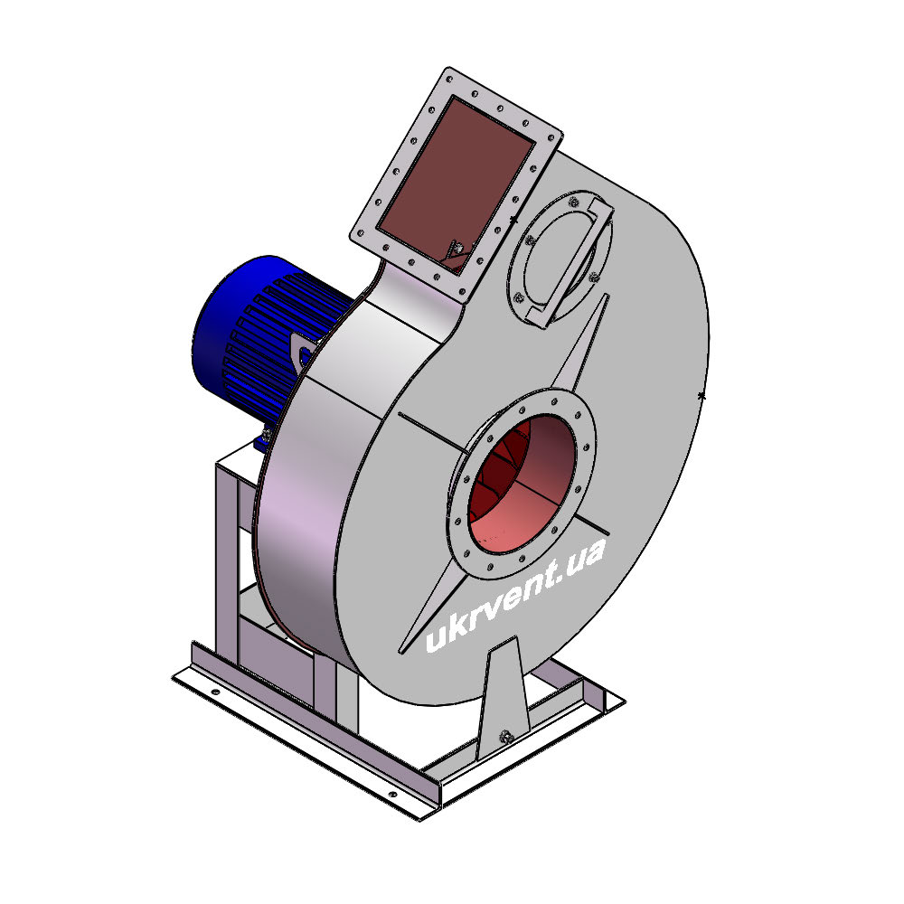 Вентилятор ВР-130-19-9.4 (1,05Dн)-1-Л45-ВЗ-ст3-АДЧР1081-(з дв.)30-1500-1460-200-У2
