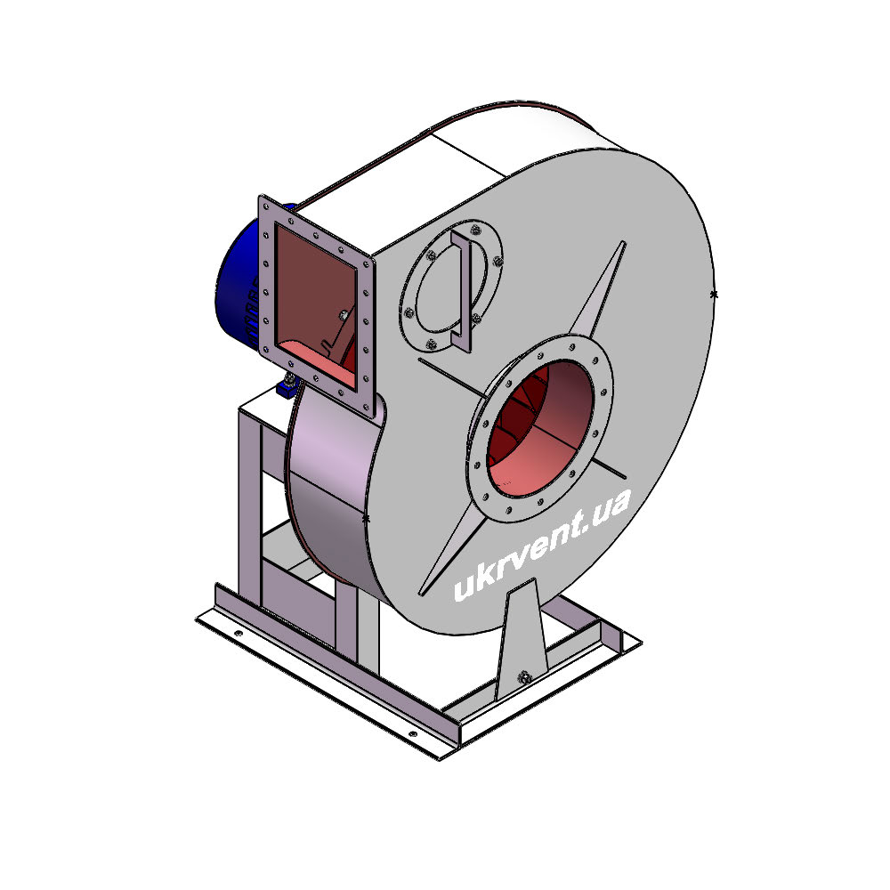 Вентилятор ВР-130-19-9.4 (1,05Dн)-1-Л90-ВЗ-ст3-АДЧР1081-(з дв.)30-1500-1460-200-У2