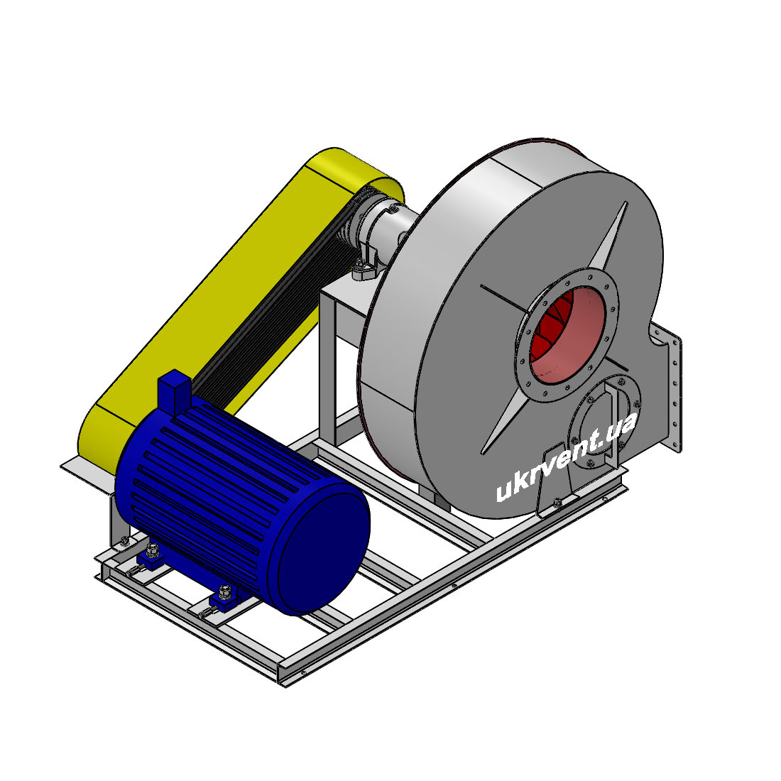 Вентилятор ВР-130-19-9.1 (Dн)-5-Л270-ВЗ-ст3-1081-(з дв.)22-1500-1600-200-У2