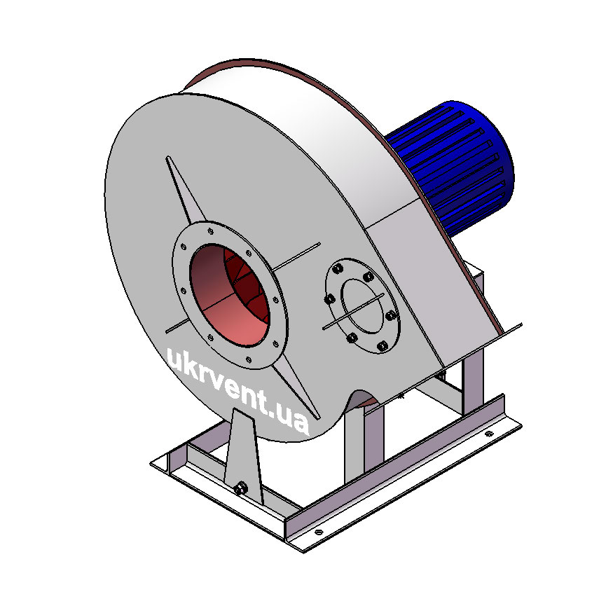 Вентилятор ВР120-28-4.2 (0,9Dн)-1-Пр135-ВЗ-AISI316Ti-1081-(з дв.)1,5-3000-2820-200-У2