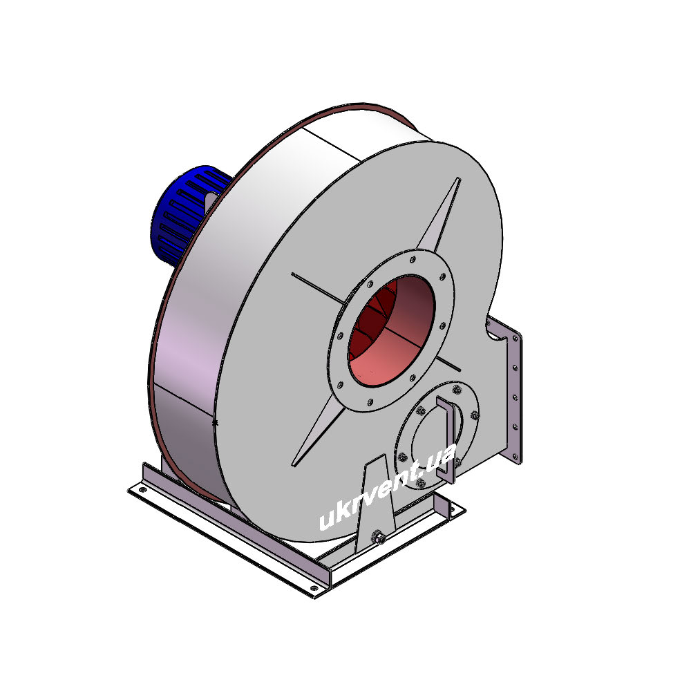 Вентилятор ВР120-28-5.1 (Dн)-1-Л270-ВЗ-AISI316Ti-АДЧР1081-(з дв.)1,1-1500-1420-200-У2