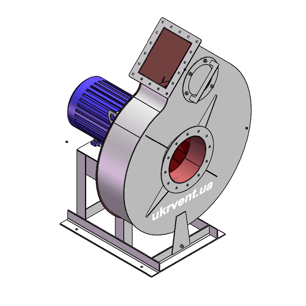 Вентилятор ВР120-28-8.2 (0,9Dн)-1-Л45-ОН-ст3-1081-(з дв.)7,5-1500-1388-80-У2