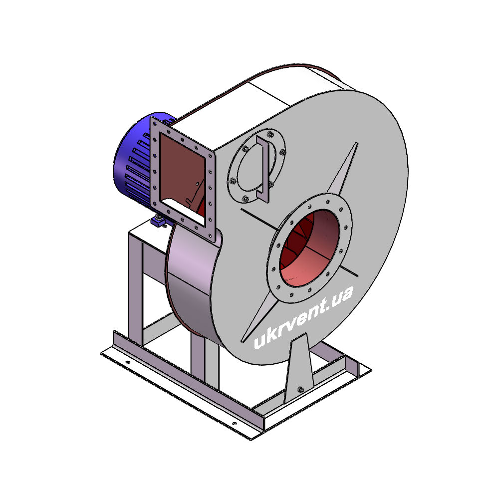 Вентилятор ВР120-28-8.2 (0,9Dн)-1-Л90-ОН-ст3-1081-(з дв.)7,5-1500-1388-80-У2
