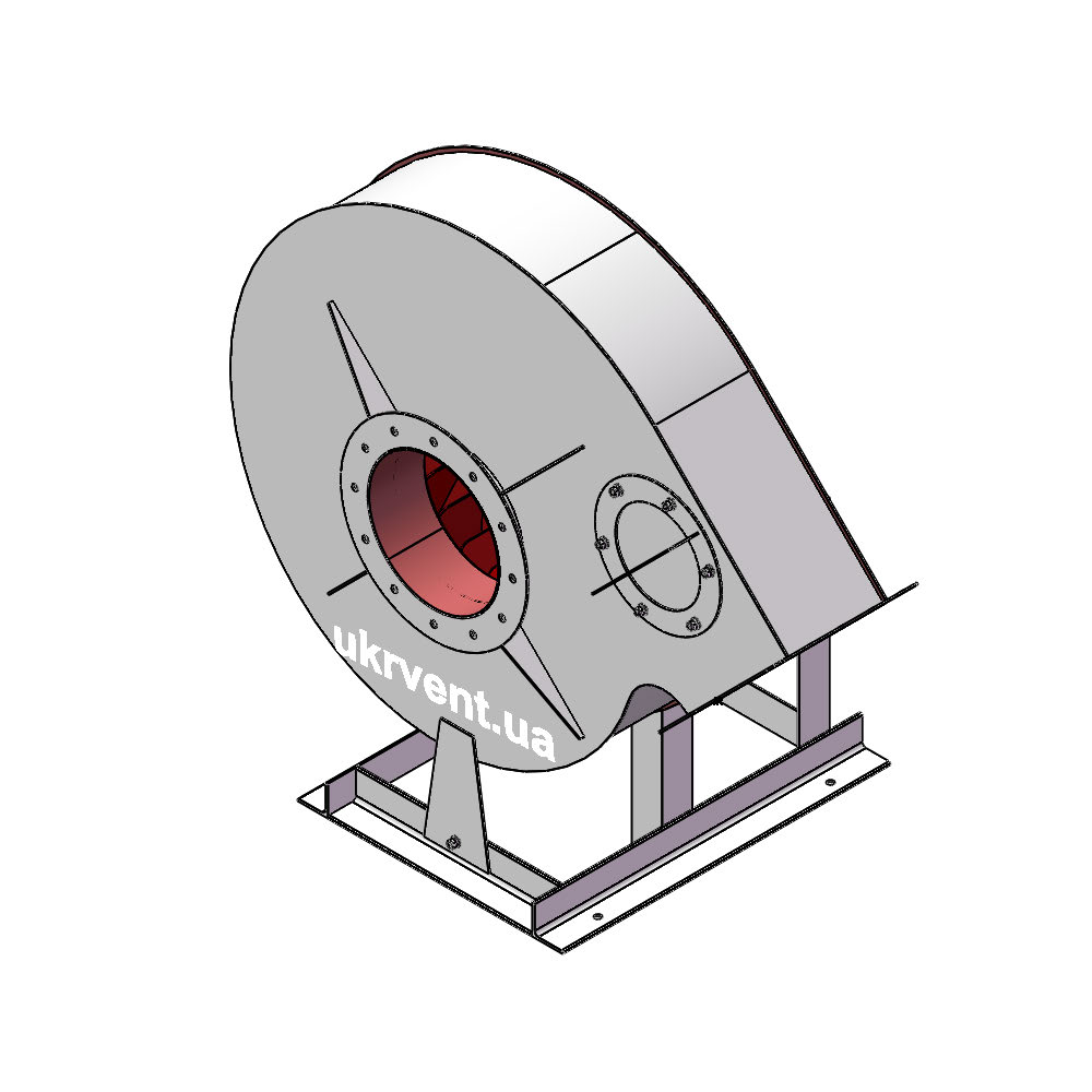 Вентилятор ВР120-28-8.1 (Dн)-1-Пр135-ВЗ-ст3-1081-(без дв.)7,5-1500-1460-80-У2