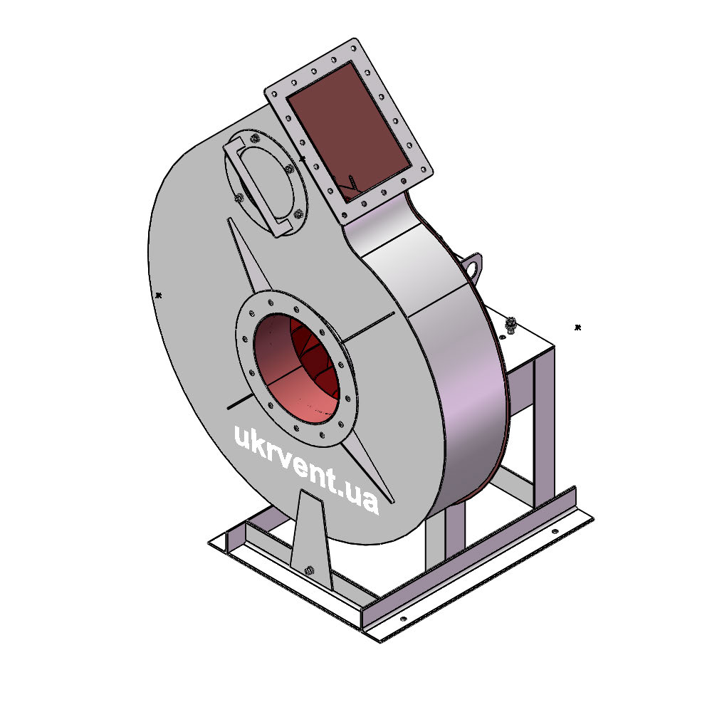 Вентилятор ВР120-28-8.1 (Dн)-1-Пр45-ВЗ-ст3-1081-(без дв.)7,5-1500-1460-80-У2