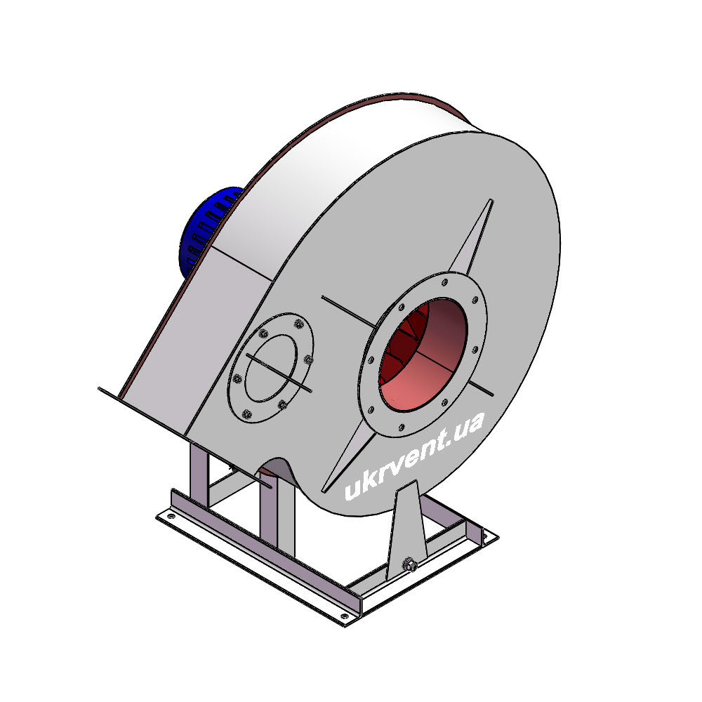 Вентилятор ВР129-28-5.1 (Dн)-1-Л135-ОН-AISI430-1081-(з дв.)1,1-1500-1420-200-У2