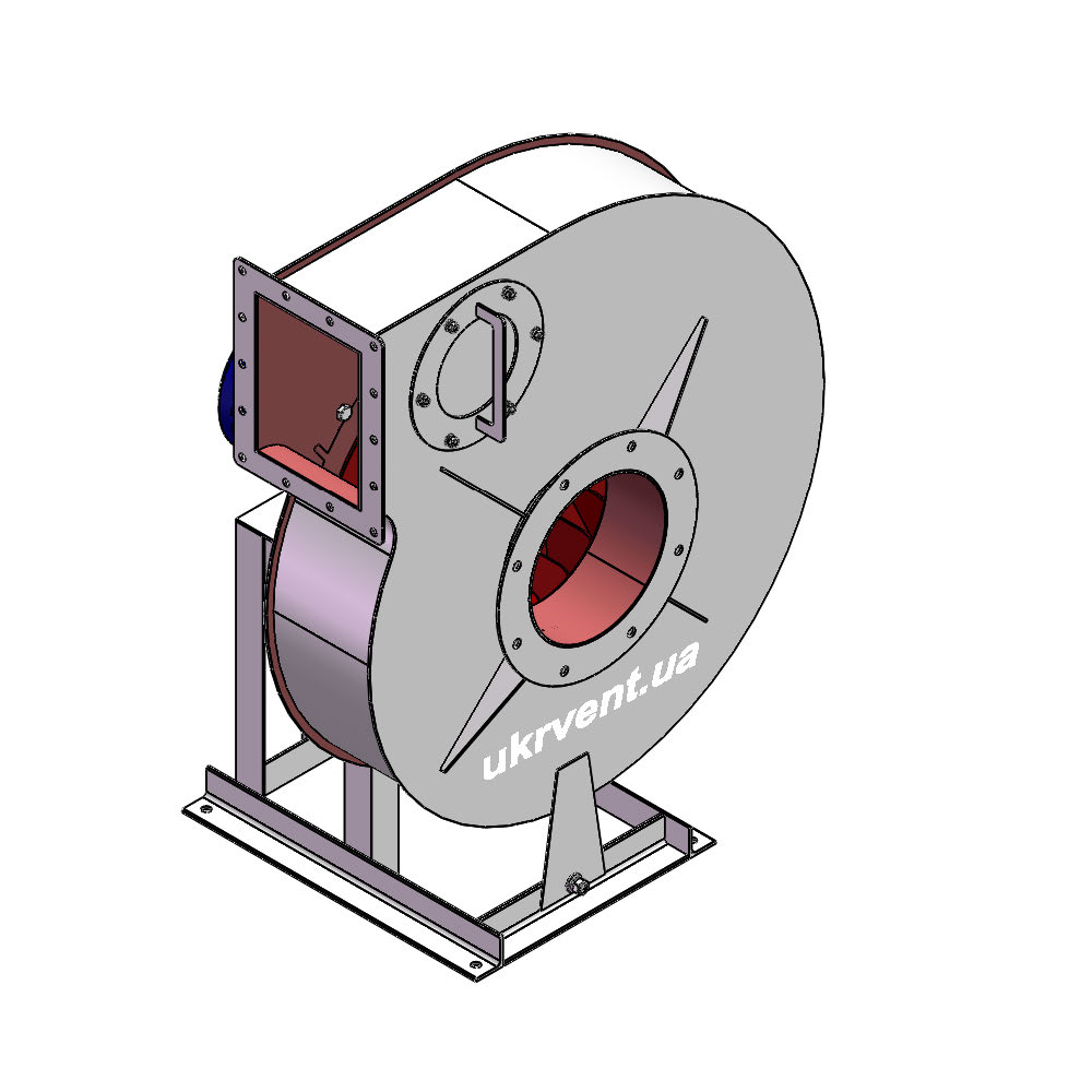 Вентилятор ВР129-28-5.1 (Dн)-1-Л90-ОН-AISI430-1081-(з дв.)1,1-1500-1420-200-У2