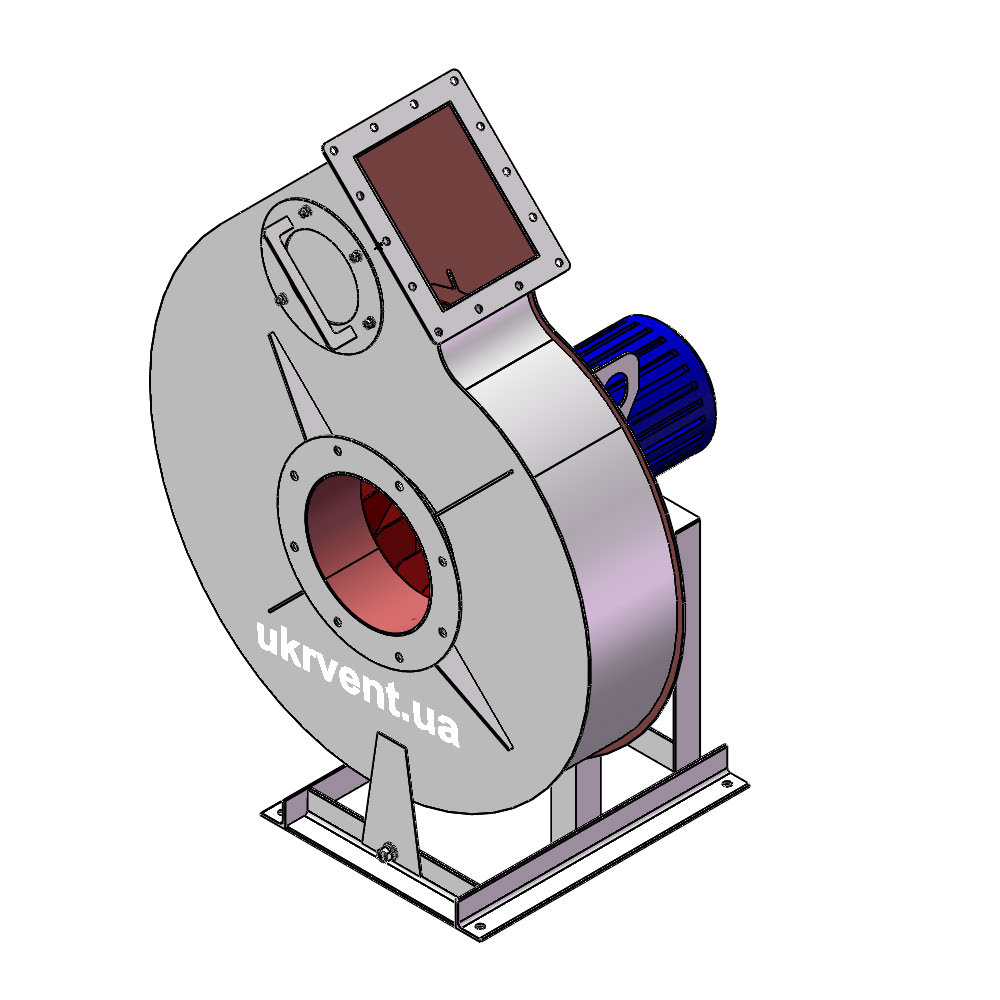 Вентилятор ВР129-28-5.2 (0,9Dн)-1-Пр45-ОН-AISI430-1081-(з дв.)1,1-1500-1415-200-У2